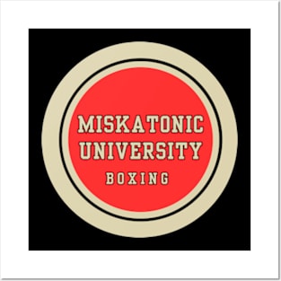 Miskatonic University Boxing Team Posters and Art